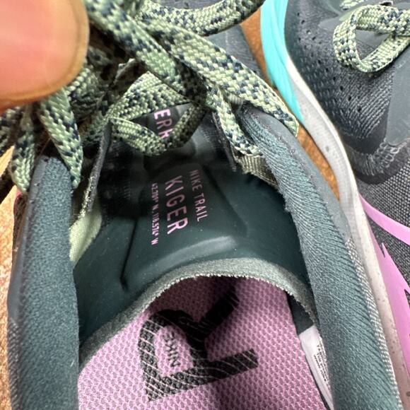 Nike Air Zoom Terra Kiger Women's Trail Running Shoes 7.5 Pink Blue Cotton Candy - Picture 5 of 9